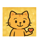 キラキラひげのネコ@SFW（個別スタンプ：16）