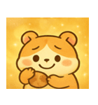キラキラほっぺのハムスター@SFW（個別スタンプ：5）