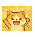 キラキラほっぺのハムスター@SFW（個別スタンプ：6）