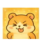 キラキラほっぺのハムスター@SFW（個別スタンプ：15）