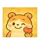 キラキラほっぺのハムスター@SFW（個別スタンプ：16）