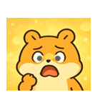 キラキラほっぺのハムスター@SFW（個別スタンプ：18）