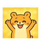 キラキラほっぺのハムスター@SFW（個別スタンプ：22）