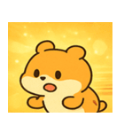 キラキラほっぺのハムスター@SFW（個別スタンプ：24）