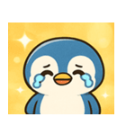 キラキラタキシードペンギン@SFW（個別スタンプ：1）