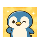 キラキラタキシードペンギン@SFW（個別スタンプ：6）