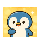 キラキラタキシードペンギン@SFW（個別スタンプ：8）