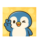 キラキラタキシードペンギン@SFW（個別スタンプ：14）