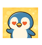 キラキラタキシードペンギン@SFW（個別スタンプ：16）