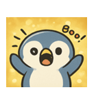 キラキラタキシードペンギン@SFW（個別スタンプ：19）