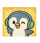 キラキラタキシードペンギン@SFW（個別スタンプ：28）