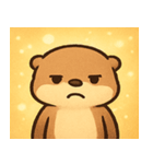 キラキラおててのラッコ@SFW（個別スタンプ：2）