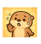 キラキラおててのラッコ@SFW（個別スタンプ：11）