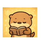 キラキラおててのラッコ@SFW（個別スタンプ：12）