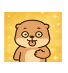 キラキラおててのラッコ@SFW（個別スタンプ：31）