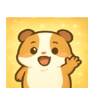 キラキラもふもふモルモット@SFW（個別スタンプ：7）