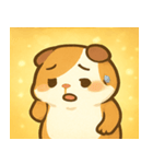 キラキラもふもふモルモット@SFW（個別スタンプ：11）