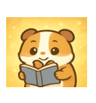 キラキラもふもふモルモット@SFW（個別スタンプ：12）