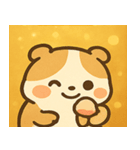 キラキラもふもふモルモット@SFW（個別スタンプ：25）