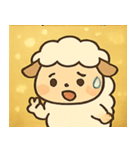 キラキラもこもこヒツジ@SFW（個別スタンプ：11）