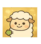 キラキラもこもこヒツジ@SFW（個別スタンプ：13）