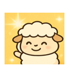 キラキラもこもこヒツジ@SFW（個別スタンプ：17）
