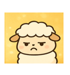 キラキラもこもこヒツジ@SFW（個別スタンプ：18）