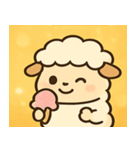 キラキラもこもこヒツジ@SFW（個別スタンプ：25）