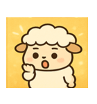 キラキラもこもこヒツジ@SFW（個別スタンプ：30）