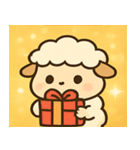 キラキラもこもこヒツジ@SFW（個別スタンプ：31）