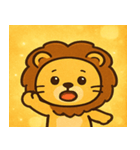 キラキラたてがみのライオン@SFW（個別スタンプ：2）