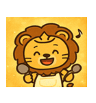 キラキラたてがみのライオン@SFW（個別スタンプ：11）