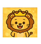 キラキラたてがみのライオン@SFW（個別スタンプ：13）