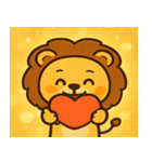 キラキラたてがみのライオン@SFW（個別スタンプ：15）