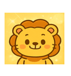 キラキラたてがみのライオン@SFW（個別スタンプ：17）