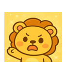 キラキラたてがみのライオン@SFW（個別スタンプ：18）
