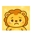 キラキラたてがみのライオン@SFW（個別スタンプ：19）