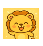 キラキラたてがみのライオン@SFW（個別スタンプ：22）