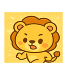 キラキラたてがみのライオン@SFW（個別スタンプ：23）