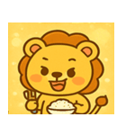 キラキラたてがみのライオン@SFW（個別スタンプ：28）
