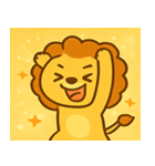 キラキラたてがみのライオン@SFW（個別スタンプ：31）