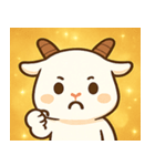 キラキラつののヤギ@SFW（個別スタンプ：2）