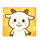 キラキラつののヤギ@SFW（個別スタンプ：6）