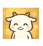 キラキラつののヤギ@SFW（個別スタンプ：17）