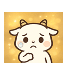 キラキラつののヤギ@SFW（個別スタンプ：20）