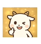 キラキラつののヤギ@SFW（個別スタンプ：21）