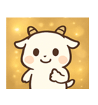 キラキラつののヤギ@SFW（個別スタンプ：26）