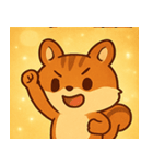 キラキラしっぽのリス@SFW（個別スタンプ：5）