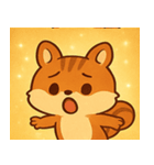 キラキラしっぽのリス@SFW（個別スタンプ：7）