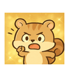 キラキラしっぽのリス@SFW（個別スタンプ：18）